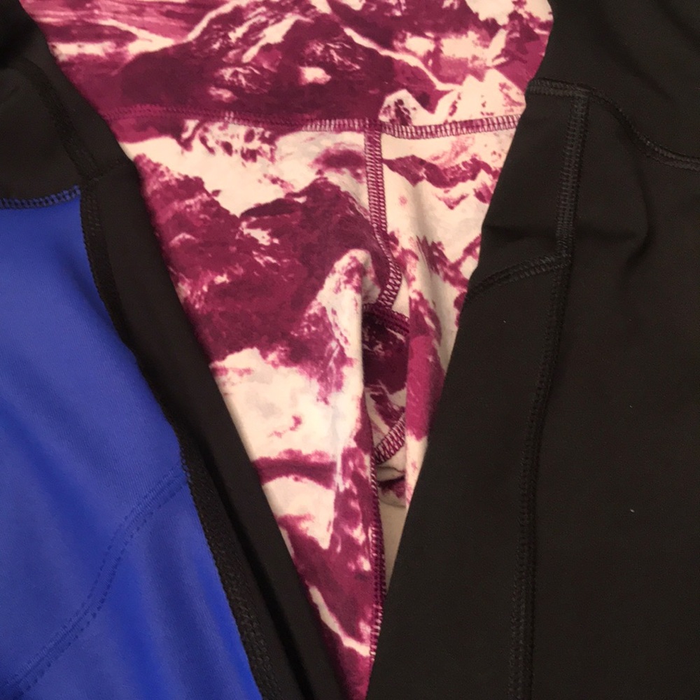 Lot of 3 Leggings. All XS. New Balance, Champion